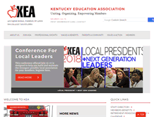 Tablet Screenshot of kea.org